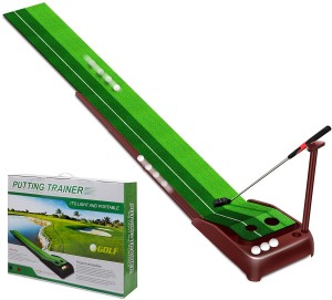 Beltéri kültéri swing professzionális edzőképző automata labdavisszatérés funkcióval ellátott golf szőnyeg