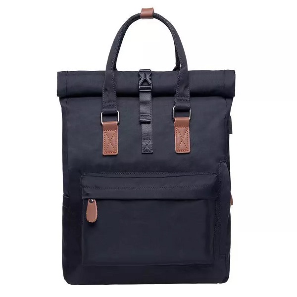 Изготовленный на заказ водонепроницаемый расширяемый рюкзак-рюкзак с закругленной крышкой и логотипом, прочный переработанный рюкзак для путешествий с домашними животными, рюкзак для ноутбука, школьный рюкзак для колледжа