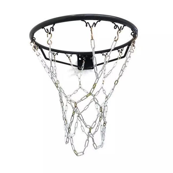 Redes de basquete de aço com 12 aros