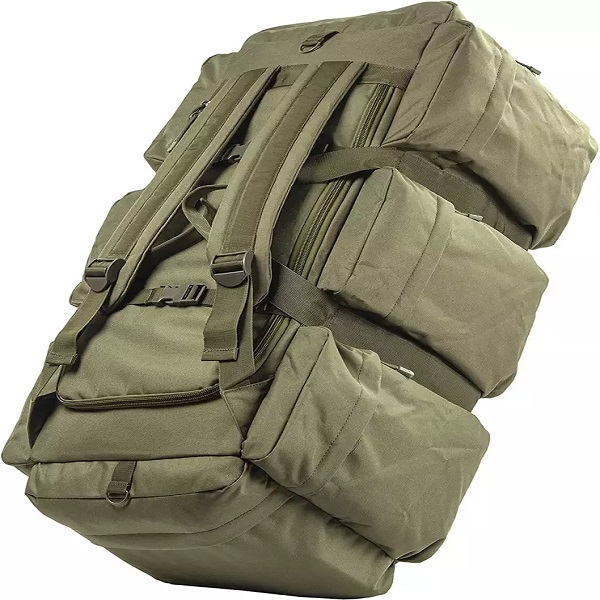 मोठ्या बॅग उपयोजन बॅग क्रीडा उपकरणे बॅकपॅक पट्ट्यांसह प्रवास सामान बॅग