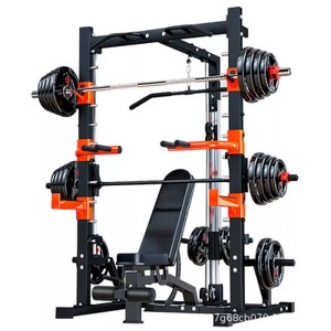 Muchhan pórtico força equipamento de treinamento abrangente máquina fitness exercício hip agachamento rack comercial casa agachamento rack