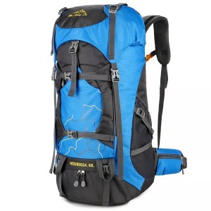 Jumla ya Rucksack Hiking Backpack 60L Travel Camping Backpack