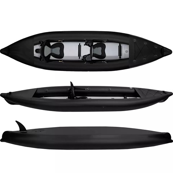 Kayak de pesca profesional, bote de remos, Kayak inflable para 2 personas a la venta