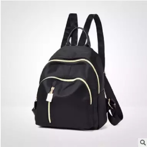 Нов водоотпорен најлон ранец за жени Ранци со повеќе џебни патувања Женска училишна торба за тинејџерки Книга Mochilas