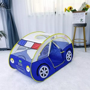 Odm Tenda Anak-Anak Polisi Mobil Lipat Portable Kids Play House Indoor Outdoor Tenda