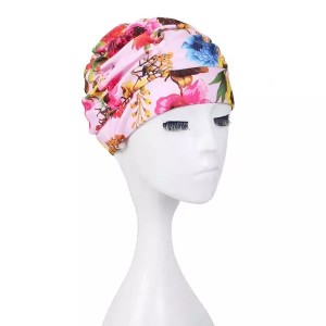 Bag-ong Pag-abot nga Hat Printing Women Swimming Special Long Hair Custom Wholesale Hat