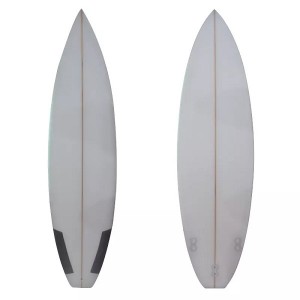 Agaç Veneer gysga Surfboard 6'2 * 21 ýokary öndürijilikli EPS köpük ýadro epoksi Surf tagtasy