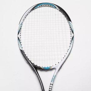 Raket Tenis Kepala Kinerja Tinggi, Tenis Raket Aluminium Kanggo Pemain Nilon Nasional