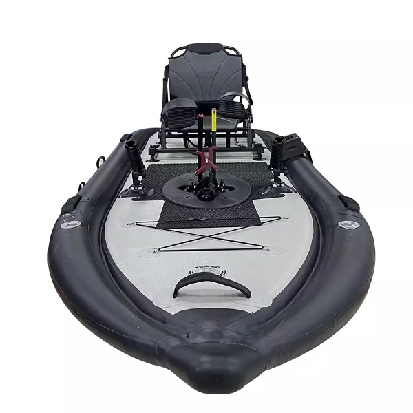 Гореща разпродажба надуваем педал каяк pedal sup fishing drive system 12ft foot-pedal-kayak
