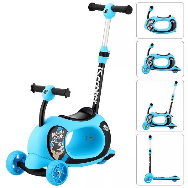 De alta calidade, barato, para nenos, para nenos, para exteriores, 3 xoguetes de tres rodas, patinetes, scooters de pé