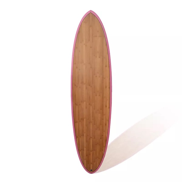 Tabla de surf corta de chapa de madera 6'2*21 3/4″ * 2 3/4″ Tabla de surf epoxi con núcleo de espuma EPS de alto rendemento