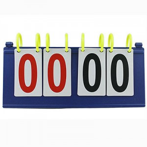 Manual flip Scoreboard narilep papan skor bal voli jeung kaulinan séjén flip Scoreboard