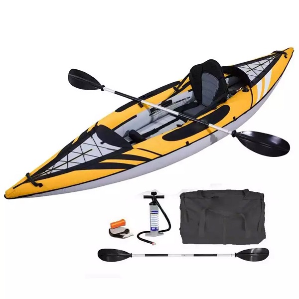 2022 រោងចក្រលក់ដុំអតិផរណា Kayak 2 នាក់ Drop Stitch តម្លៃថោក Kayak Inflatable Kayak