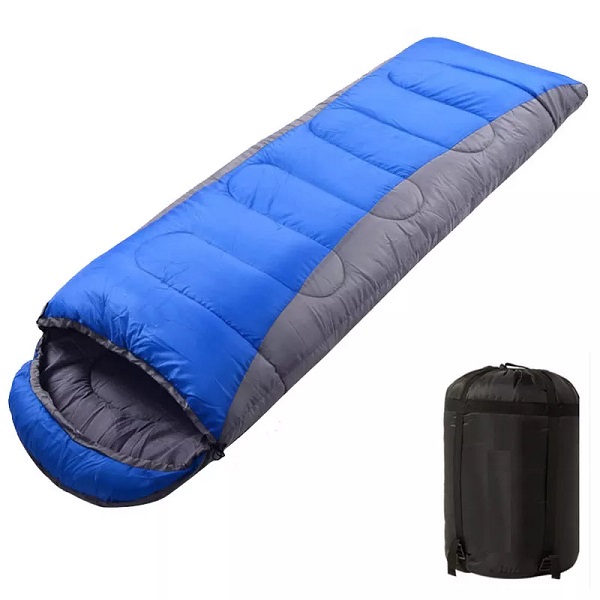 Pagpabaga sa Outdoor Camping Sleeping Bag sa Winter Orange Gray Blue Gray Colored Sleeping Bag Pagmaneho sa Camping Sleeping Bag