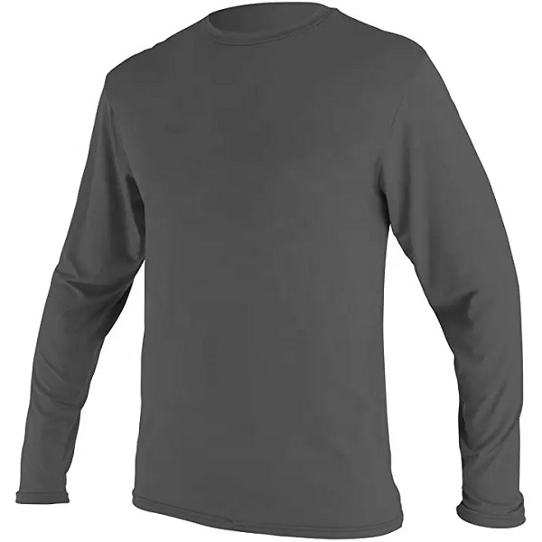 Suaugusiųjų marškinėliai ilgomis rankovėmis nuo saulės, apsaugantys nuo UV spindulių sportui paplūdimyje banglenčių sportui
