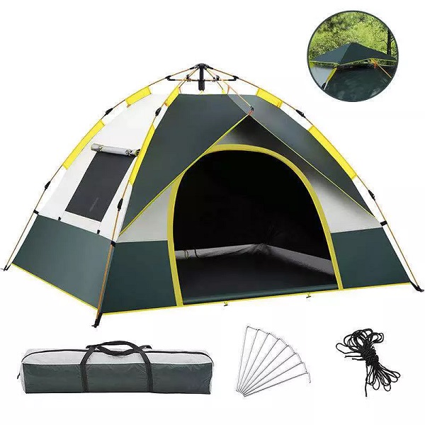NQ kev ua si sab nraum zoov Waterproof 1-2 / 3-4 tus neeg Hiking Puam Folding Tsis Siv Neeg Popup Instant Hunting Camping Tent