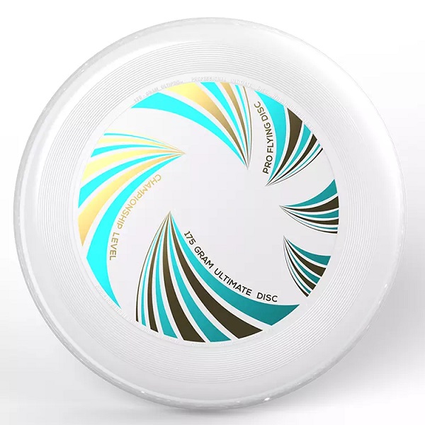 Прилагодено натпреварувачки спортски фризбид диск за декомпресија Професионален 175 g Pe Plastic Ultimate Frisbeed