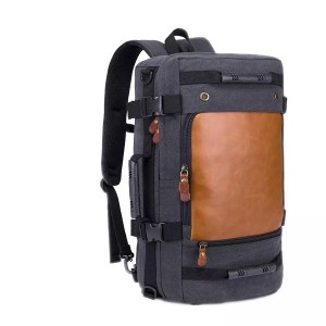 Mochila personalizada à prova d'água para exterior, mochila unissex para viagem de negócios, mochila de mão