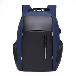 Venta al por mayor de alta calidad al aire libre senderismo mochila portátil bolsas de viaje de negocios mochila impermeable con USB moda Popular para hombres