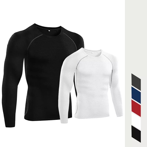 Langarm-Rashguard UV-Sonnenschutz Tauchen Schwimmen T-Shirts Rashguard Surfen Männer UPF 50+