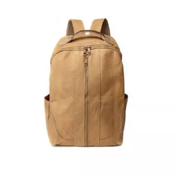 Eco friendly Easy-to-Clean Wash Kraft Paper Travel Backpacks