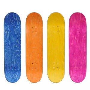 100% Canadian lile Maple skate Board dekini aṣa skateboard òfo