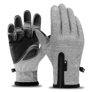 Zimske rukavice s dodirnim zaslonom za hladno vrijeme Biciklističke tople rukavice Vjetrootporne sportske rukavice protiv klizanja za trčanje, skijanje, planinarenje, penjanje