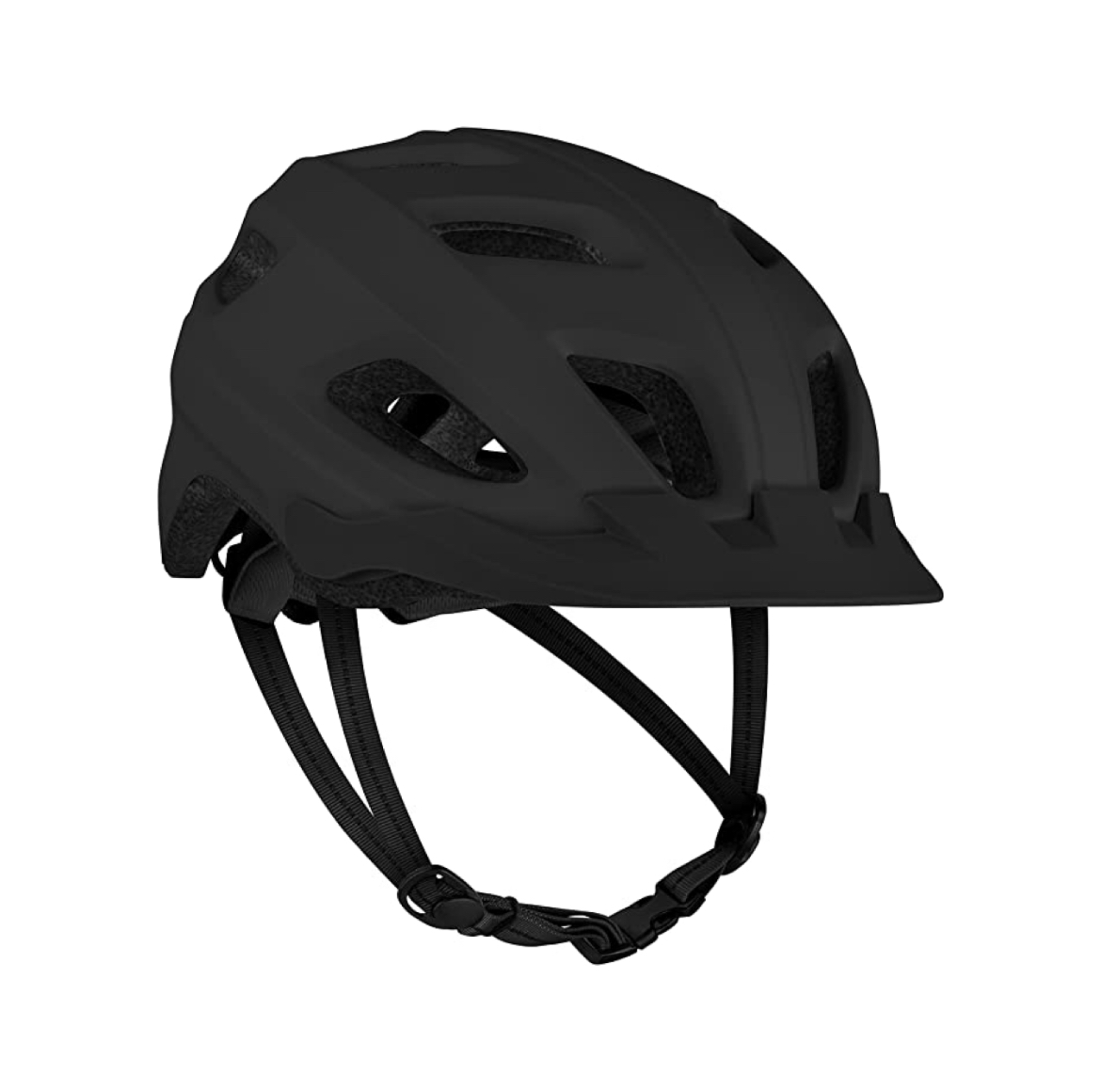 Helmet ng bisikleta na may LED safety light adjustable dial at removable visor