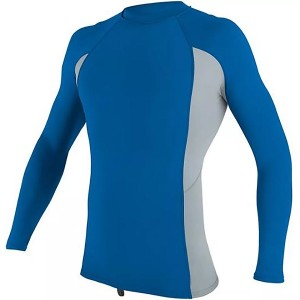 I-customize ang Anti UV Lycra Surfing Swim wear Shirts Sunscreen Rashguard para sa mga lalaki