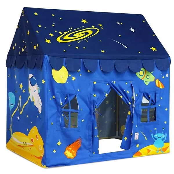 Asweets indoor kids Bern Play Tent Cotton Canvas Space Explore Playhouse