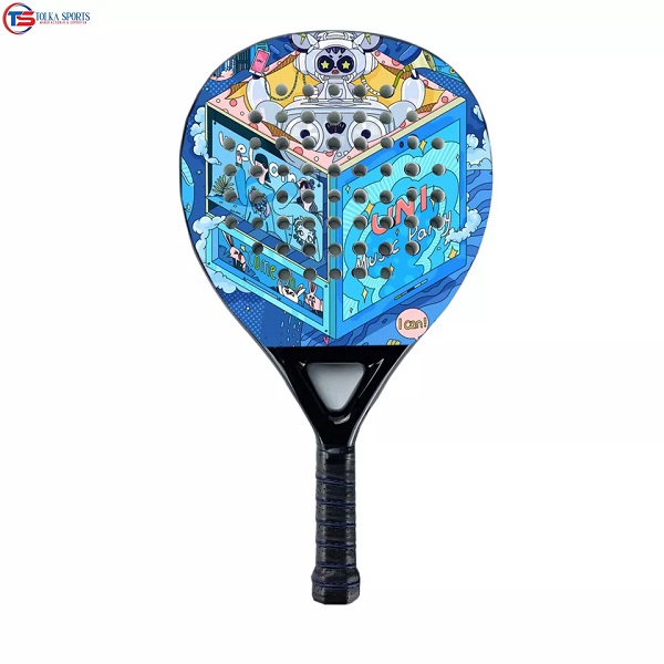 Peşəkar Raketlər Yeni Model Padel Çimərlik Tennis Raketi 3K/12K Materiallı Yaxşı Elastiklik
