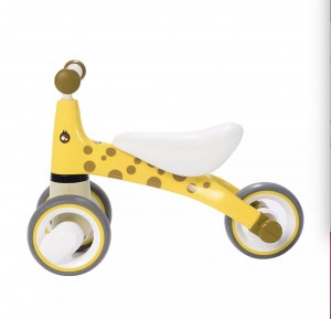Lauflernhilfe für Kinder, dreirädriges Laufrad ohne Pedal, Kleinkindfahrrad für Kinder