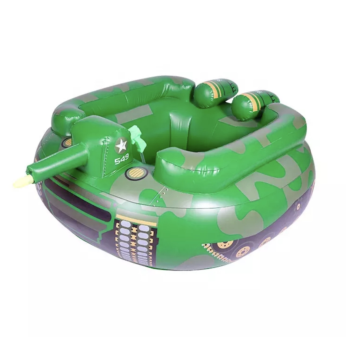 2022 kadatangan anyar Water Play Inflatable tank float with water gun blow up Pool Toy Swim inflatable pool float for Dewasa jeung Kids