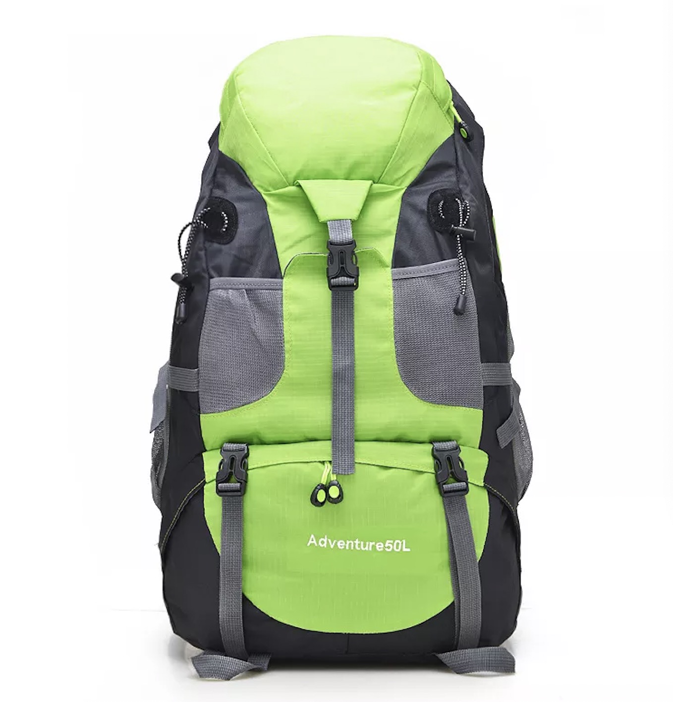 Mochila de senderismo al aire libre impermeable personalizada del deporte de la mochila del alza del diseño del OEM que acampa