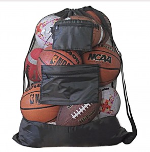 Amazon Hot Sale Drawstring Basketball Bag Extra Lar Soccer Ball Bag with Adjustable Shoulder Strap Gear Bag فٽبال لاءِ