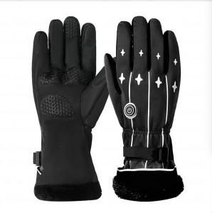 Motorbike Winter Water Proof Heated Gloves Production Machine Electric Safety Heated Gloves
