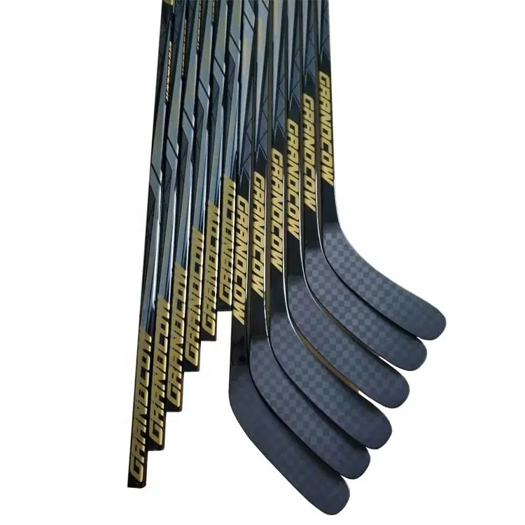 Ahaziri High Quality Ice Hockey Sticks Carbon Composite Silver Hockey Stick Mere na China