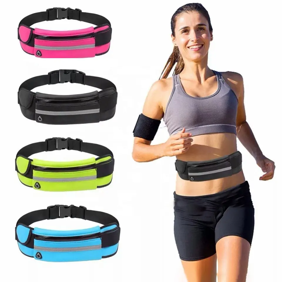 Running Mobile Phone Arm Bag Men and Women Fitness Extra Sports Cover Workout Neoprene Sports Waist Pack