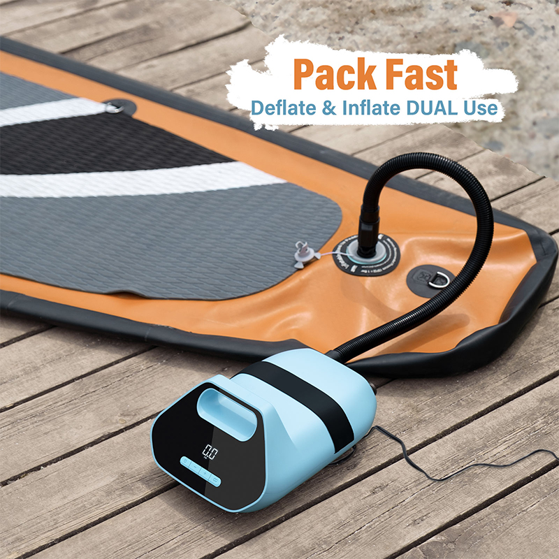 Portable DC12V Electric Sup Air Pump Para sa Inflatable Stand Up Paddle
