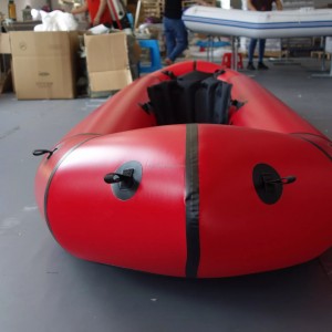 China Supplier Inflatable Double Canoe - self bailing lake_adventure_whitewater_river TPU light weight Inflatable Life Raft Pack Raft  – HOTSION