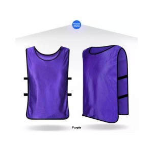 Υπαίθρια αθλήματα Παιδική ομάδα Αθλητισμός Ποδόσφαιρο Προπόνηση ποδοσφαίρου Quick Dry Jerseys Train Bib Vest for Men