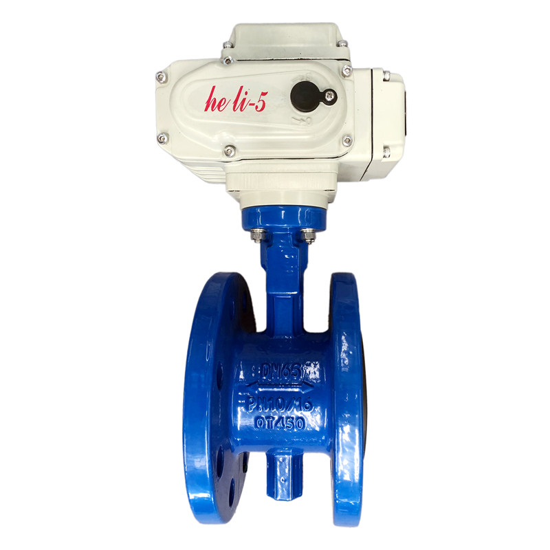 220V explosive-proof actuator flanged butterfly valve