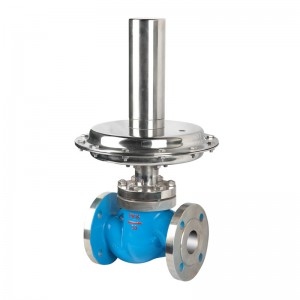 Nitrogen micro pressure self operated regulator valve