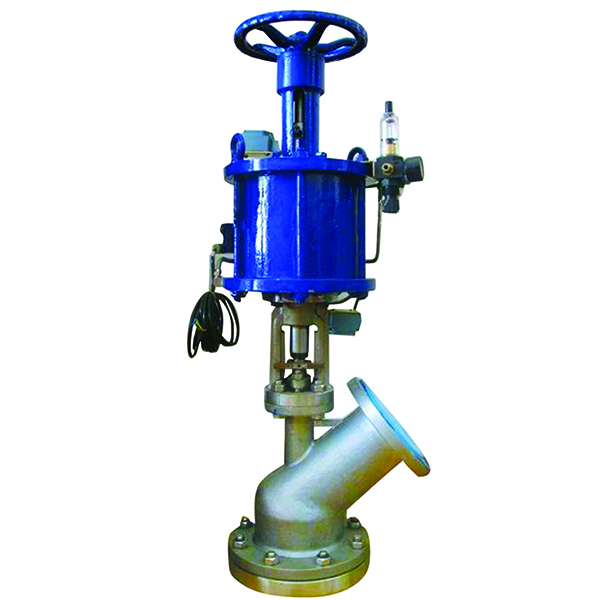 Piston actuator flush tank bottom valve (Disc type) with handwheel