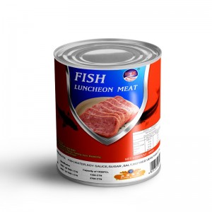 conserve di pesce a base di carne 340 g