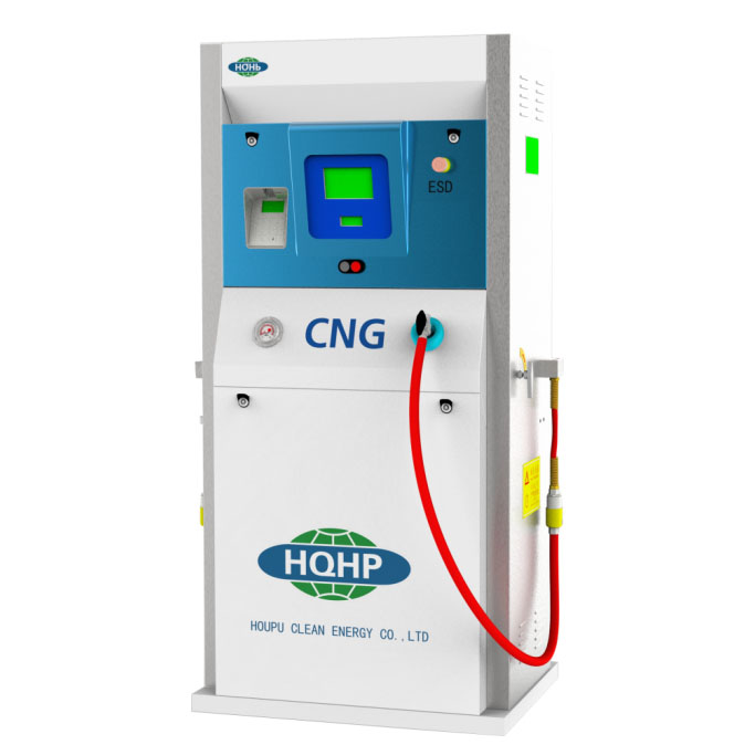 מתקן CNG בעל שלושה קווים ושני צינורות