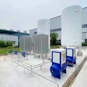 Industrial cryogenic storage tanks