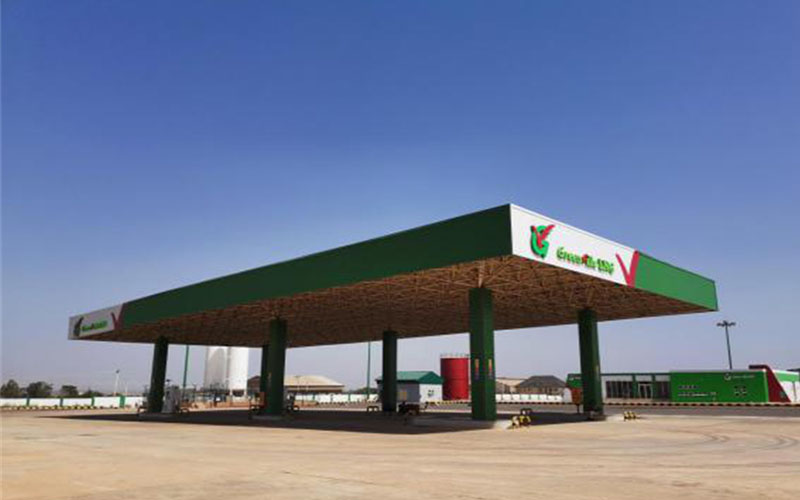 Trạm tiếp nhiên liệu LNG ở Nigeria