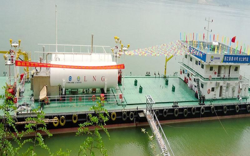 Marine LNG Bunkering Station på Xijiang Xin' ao 01