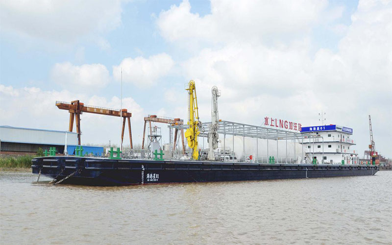 Trạm tiếp nhiên liệu LNG hàng hải trên Haigangxing 01